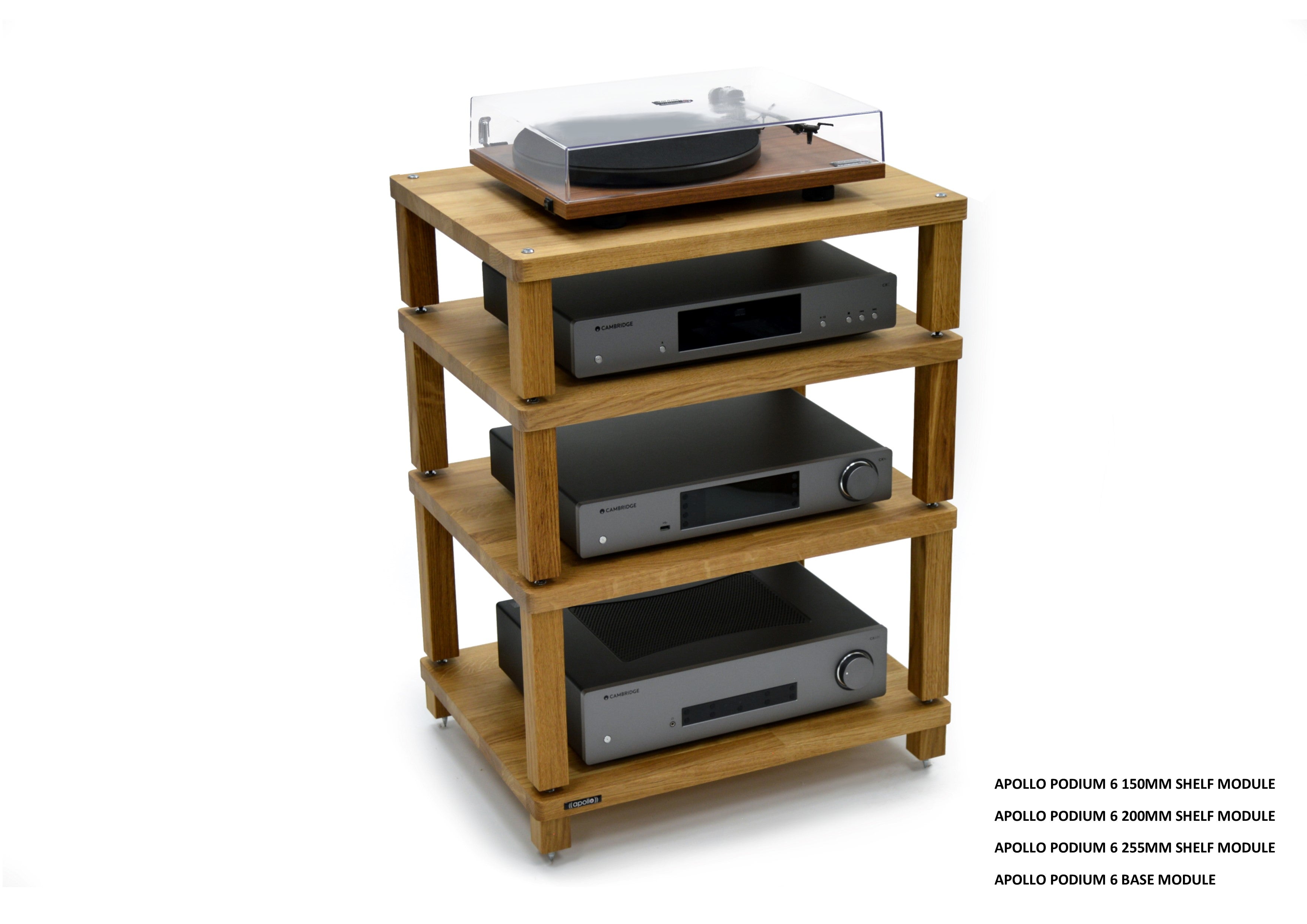 Apollo Podium 6 (Natural Oak Finish)